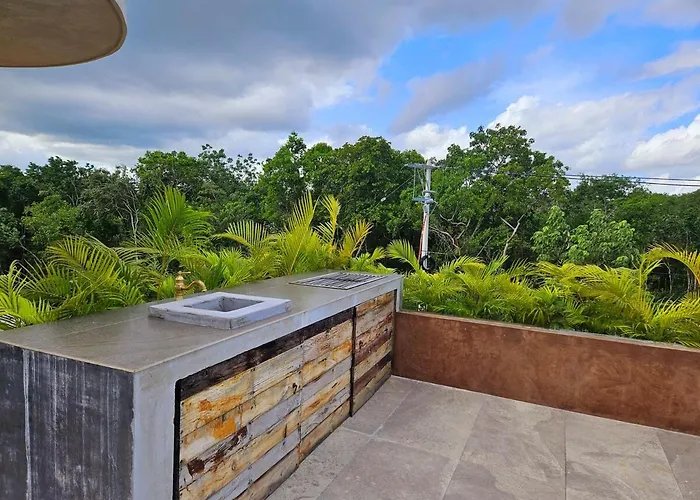 Ph Balcony With Jacuzzi, Gym & Pool * Tulum